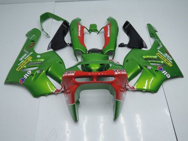 Carénage Kawasaki ZX9R 1994-1997 - Vert Rouge Bon Marché
