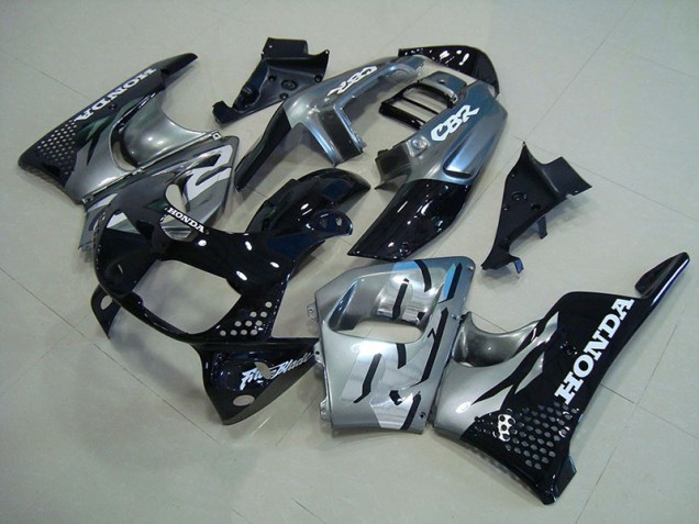 Carénage Honda CBR 900 RR 893 1996-1997 - Noir Argent Bon Marché Carénage Honda CBR 900 RR 893 1996-1997 - Noir Argent Bon Marché