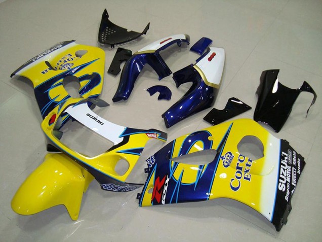 Carénage Suzuki GSXR 600 1996-2000 - Jaune Corona Bon Marché Carénage Suzuki GSXR 600 1996-2000 - Jaune Corona Bon Marché