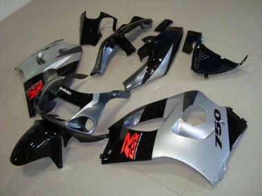 Carénage Suzuki GSXR 600 1996-2000 - Argent Bon Marché