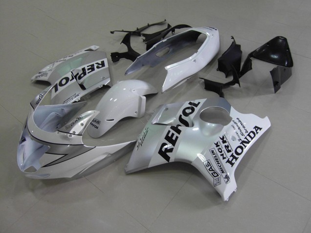 Carénage Honda CBR 1100 XX 1996-2007 - Blanc Repsol Bon Marché Carénage Honda CBR 1100 XX 1996-2007 - Blanc Repsol Bon Marché