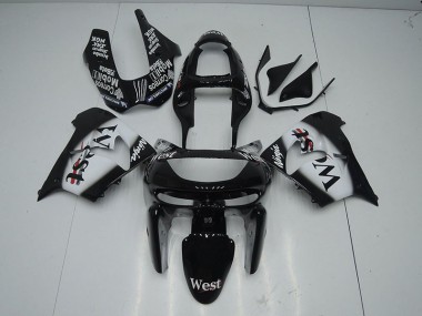 Carénage Kawasaki ZX9R 1998-1999 - Noir West Bon Marché