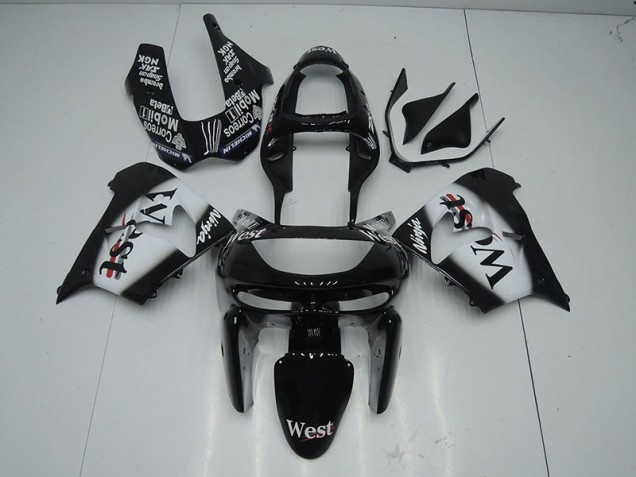 Carénage Kawasaki ZX9R 1998-1999 - Noir West Bon Marché Carénage Kawasaki ZX9R 1998-1999 - Noir West Bon Marché