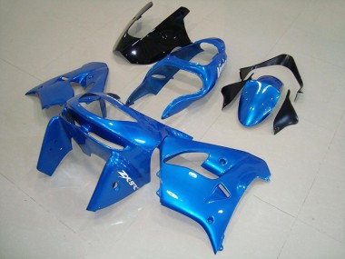 Carénage Kawasaki ZX9R 1998-1999 - Bleu Noir Bon Marché