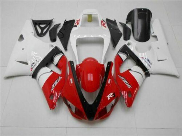 Carénages Yamaha R1 1998-1999 - Rouge Blanc Bon Marché Carénages Yamaha R1 1998-1999 - Rouge Blanc Bon Marché