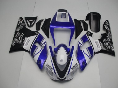 Carénage Yamaha R1 1998-1999 - Bleu Blanc Noir Bon Marché