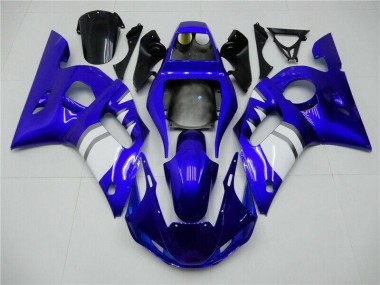 Carénage Yamaha R6 1998-2002 - Bleu Blanc Bon Marché