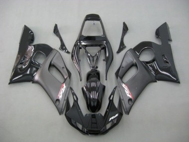 Carénage Yamaha R6 1998-2002 - Contrast Noir Bon Marché