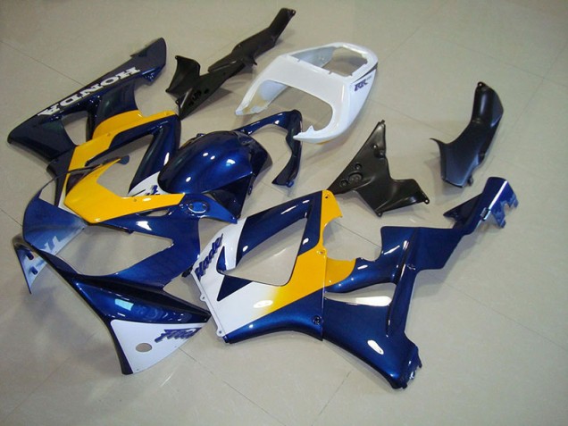 Carénage Honda CBR 900 RR 929 2000-2001 - Bleu Foncé Jaune Blanc Bon Marché Carénage Honda CBR 900 RR 929 2000-2001 - Bleu Foncé Jaune Blanc Bon Marché