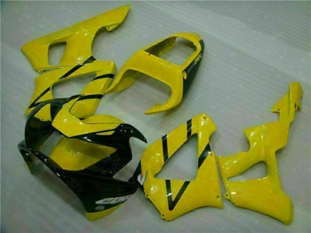 Carénage Honda CBR 900 RR 929RR 2000-2001 - Jaune Bon Marché Carénage Honda CBR 900 RR 929RR 2000-2001 - Jaune Bon Marché