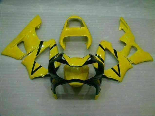 Carénage Honda CBR 900 RR 929RR 2000-2001 - Jaune Bon Marché Carénage Honda CBR 900 RR 929RR 2000-2001 - Jaune Bon Marché