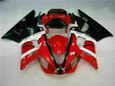 Kit Carénages Complet Yamaha R1 2000-2001 - Rouge Bon Marché