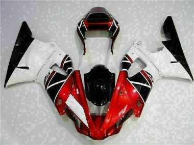 Kit Carénages & Plastique Yamaha R1 2000-2001 - Rouge Bon Marché