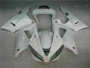 Kit Carénages Complet Yamaha R1 2000-2001 - Blanc Bon Marché