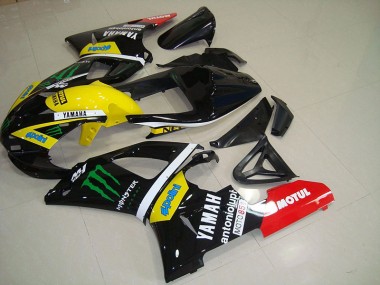 Carénage Yamaha R1 2000-2001 - Jaune Monster Bon Marché