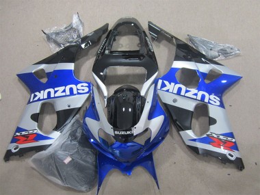 Carénages Suzuki GSXR 1000 K1 2000-2002 - Bleu Blanc Décalque Bon Marché