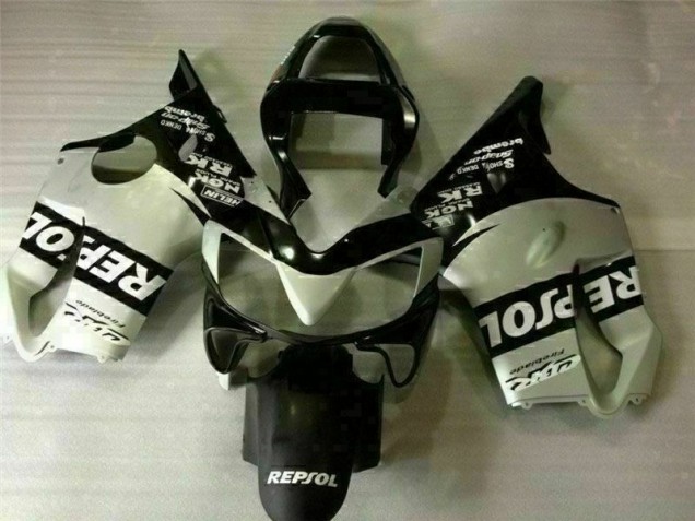 Carénage Honda CBR 600 F4i 2001-2003 - Noir Argent Repsol Bon Marché Carénage Honda CBR 600 F4i 2001-2003 - Noir Argent Repsol Bon Marché