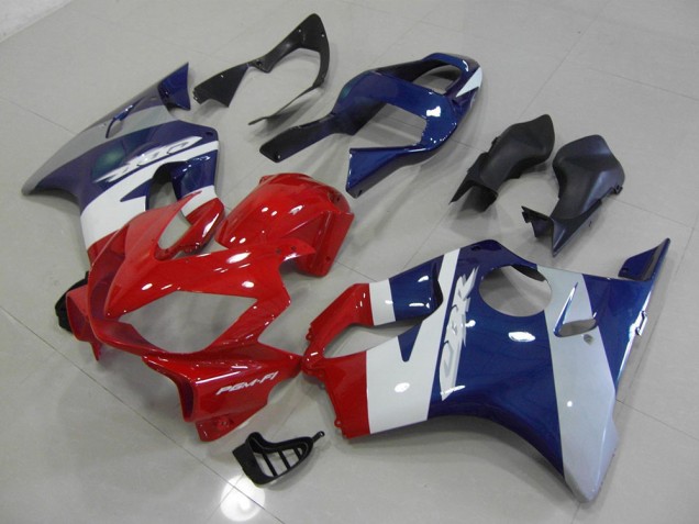 Carénage Honda CBR 600 F4i 2001-2003 - Rouge Bleu Argent Bon Marché Carénage Honda CBR 600 F4i 2001-2003 - Rouge Bleu Argent Bon Marché