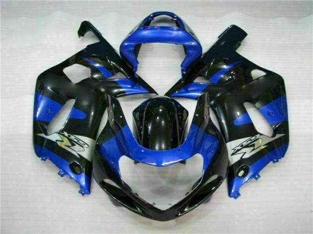 Carénages Suzuki GSXR 600 / 750 K1 K2 K3 2001-2003 - Bleu Noir Bon Marché Carénages Suzuki GSXR 600 / 750 K1 K2 K3 2001-2003 - Bleu Noir Bon Marché