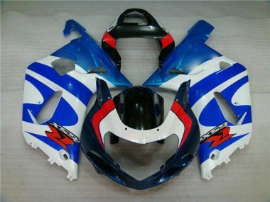 Carrosserie Suzuki GSXR 600 / 750 K1 K2 K3 2001-2003 - Bleu Bon Marché