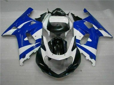Carénages Suzuki GSXR 600 / 750 K1 K2 K3 2001-2003 - Bleu Bon Marché