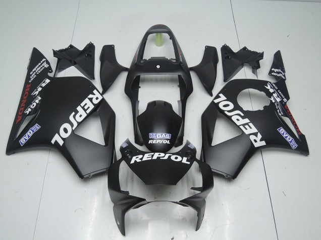 Carénage Honda CBR 900 RR 954 2002-2003 - Noir Mat Repsol Bon Marché Carénage Honda CBR 900 RR 954 2002-2003 - Noir Mat Repsol Bon Marché
