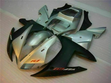 Carénages Yamaha R1 2002-2003 - Argent Bon Marché
