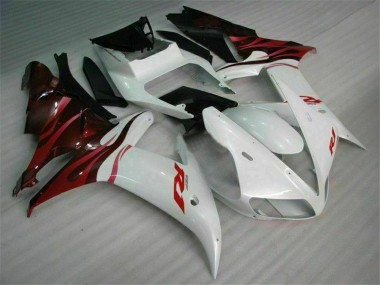 Carrosserie Yamaha R1 2002-2003 - Blanc Bon Marché