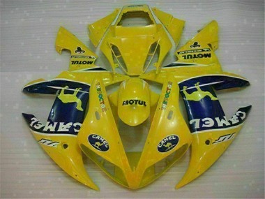 Carénage Yamaha R1 2002-2003 - Jaune Bon Marché