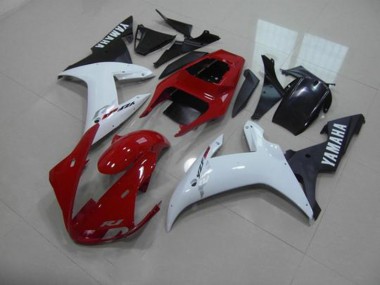 Carénage Yamaha R1 2002-2003 - Rouge Blanc Noir Bon Marché