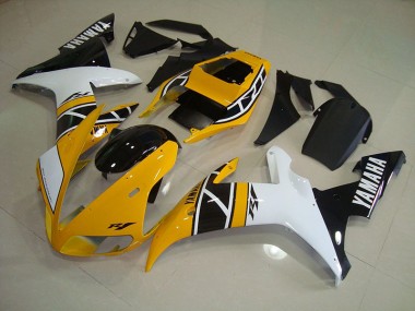 Carénage Yamaha R1 2002-2003 - Jaune Anniversary Bon Marché
