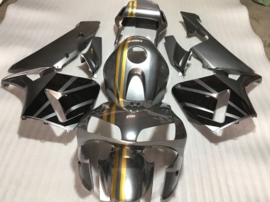 Carénage Honda CBR 600 RR 2003-2004 - Argent Or Noir Bon Marché