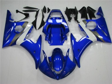 Carrosserie Yamaha R6 2003-2005 - Bleu Blanc Bon Marché
