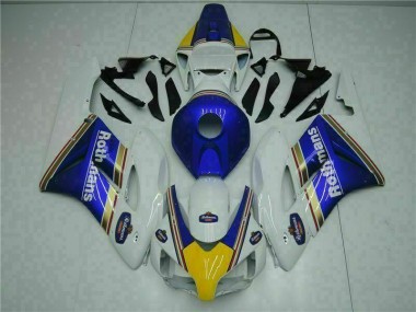 Kit Carénages Complet Honda CBR 1000 RR 2004-2005 - Bleu Blanc Bon Marché