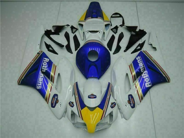 Kit Carénages Complet Honda CBR 1000 RR 2004-2005 - Bleu Blanc Bon Marché