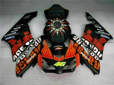 Carénage Honda CBR 1000 RR 2004-2005 - Noir Orange Bon Marché