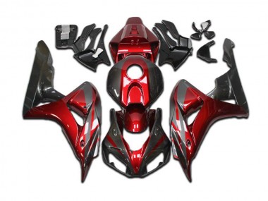 Carénage Honda CBR 1000 RR 2004-2005 - Rouge Bonbon Gris Noir Bon Marché