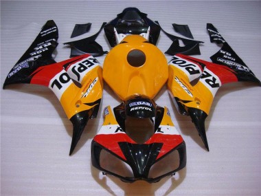 Carénages Honda CBR 1000 RR 2004-2005 - Orange Noir Repsol Bon Marché