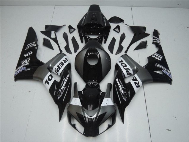 Carénages Honda CBR 1000 RR 2004-2005 - Gris Noir Repsol Bon Marché Carénages Honda CBR 1000 RR 2004-2005 - Gris Noir Repsol Bon Marché