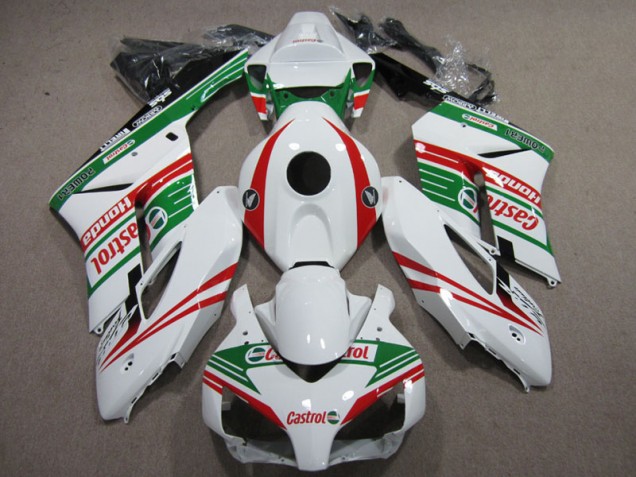 Carénage Honda CBR 1000 RR 2004-2005 - Blanc Rouge Castrol Bon Marché