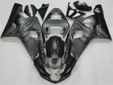 Carénage Suzuki GSXR 600 / 750 K4 2004-2005 - Noir Gris Bon Marché