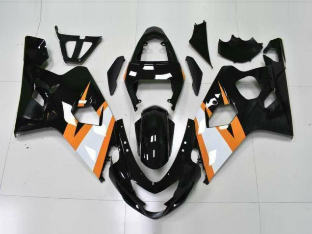Carénage Suzuki GSXR 600 / 750 K4 2004-2005 - Orange Noir Bon Marché Carénage Suzuki GSXR 600 / 750 K4 2004-2005 - Orange Noir Bon Marché