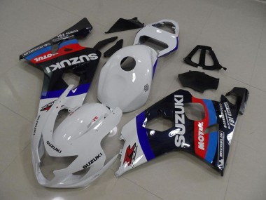 Carénage Suzuki GSXR 750 K4 2004-2005 - Blanc Bleu Motul Bon Marché