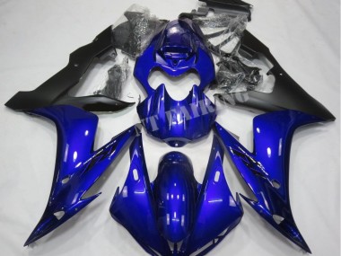 Carénages Yamaha R1 2004-2006 - Bleu Noir Bon Marché