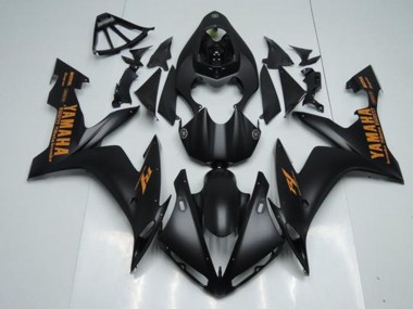 Carénage Yamaha R1 2004-2006 - Rouge Noir Mat Orange Bon Marché