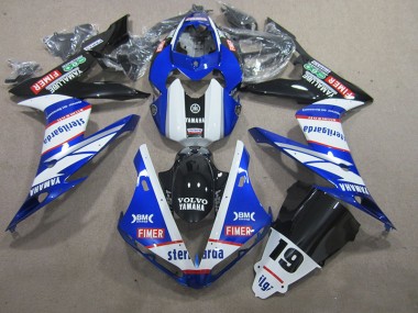 Carénage Yamaha R1 2004-2006 - Bleu Blanc Volvo Sterilgarda 19 Bon Marché