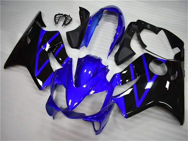 Carénage Honda CBR 600 F4i 2004-2007 - Bleu Noir Bon Marché