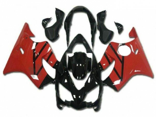 Carénages Honda CBR 600 F4i 2004-2007 - Rouge Noir Bon Marché Carénages Honda CBR 600 F4i 2004-2007 - Rouge Noir Bon Marché