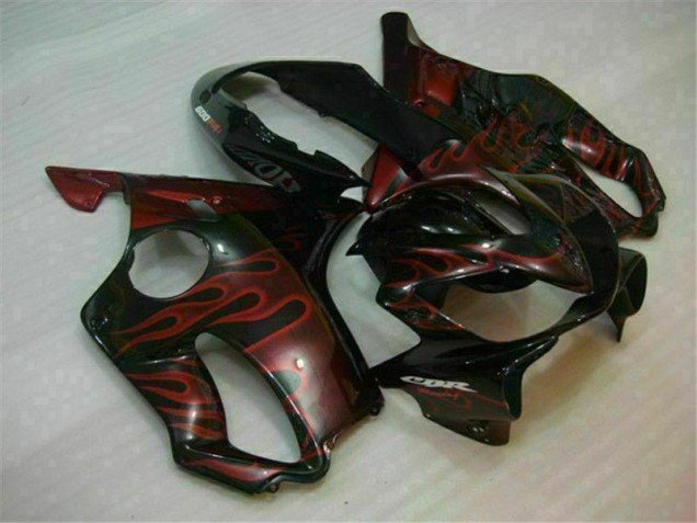 Carénage Honda CBR 600 F4i 2004-2007 - Rouge Flamme Bon Marché Carénage Honda CBR 600 F4i 2004-2007 - Rouge Flamme Bon Marché