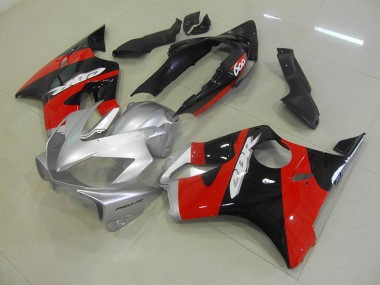 Carénages Honda CBR 600 F4i 2004-2007 - Noir Rouge Argent Bon Marché
